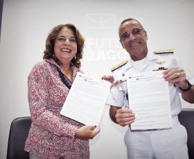 Cerimônia de formalização memorando de entendimento entre a Escola Superior de Defesa (ESD) e a Universidade de Brasília (UnB). 24/02/2023. Foto: Beto Monteiro/Ascom UnB